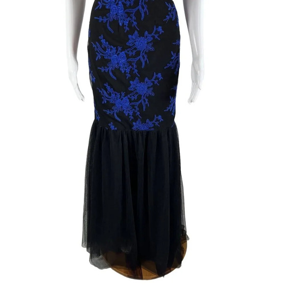 Adrianna Papell Hailey 4 Mermaid Backless Prom Dress Sequin Formal HOCO Gown - Picture 6 of 16